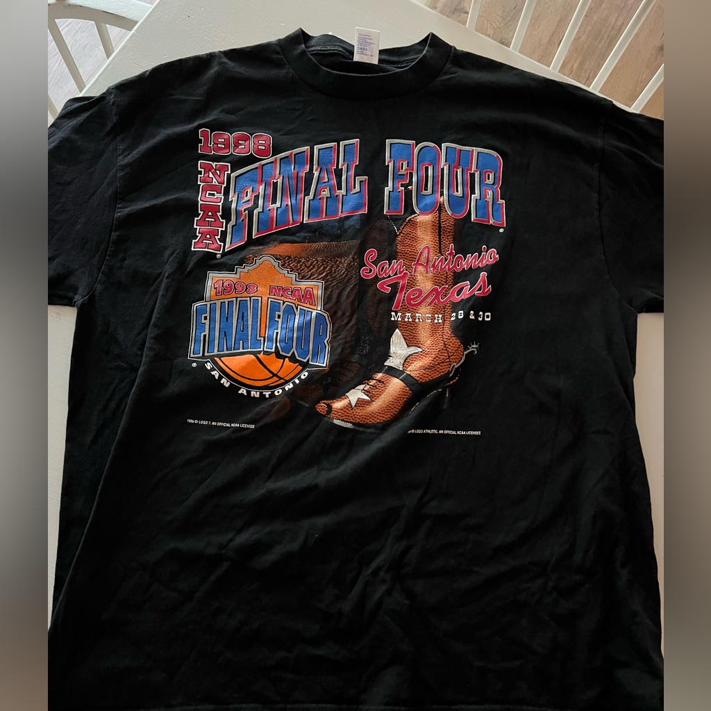 Vintage 1996 Ncaa Basketball Tee Vintage 1996 Ncaa Basketball Tee